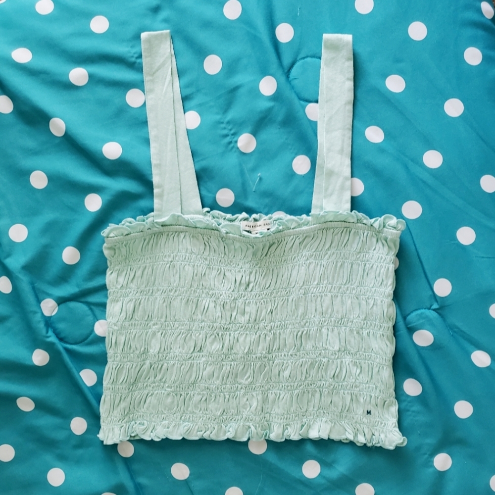 AE Smock Crop Top